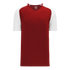 Athletic Knit V-Neck Baseball Jersey with Contrasting Shoulders (BA1375)